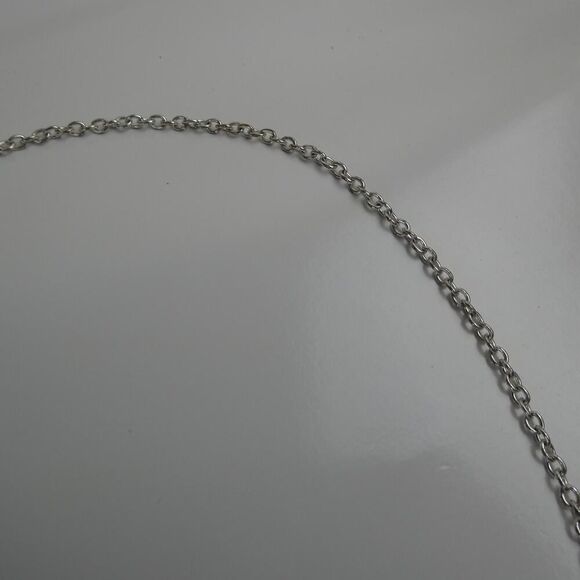 Green Owl 2" Pendant Silver Tone Chain Necklace Rhinestone Plus Size Friendly - Picture 9 of 12